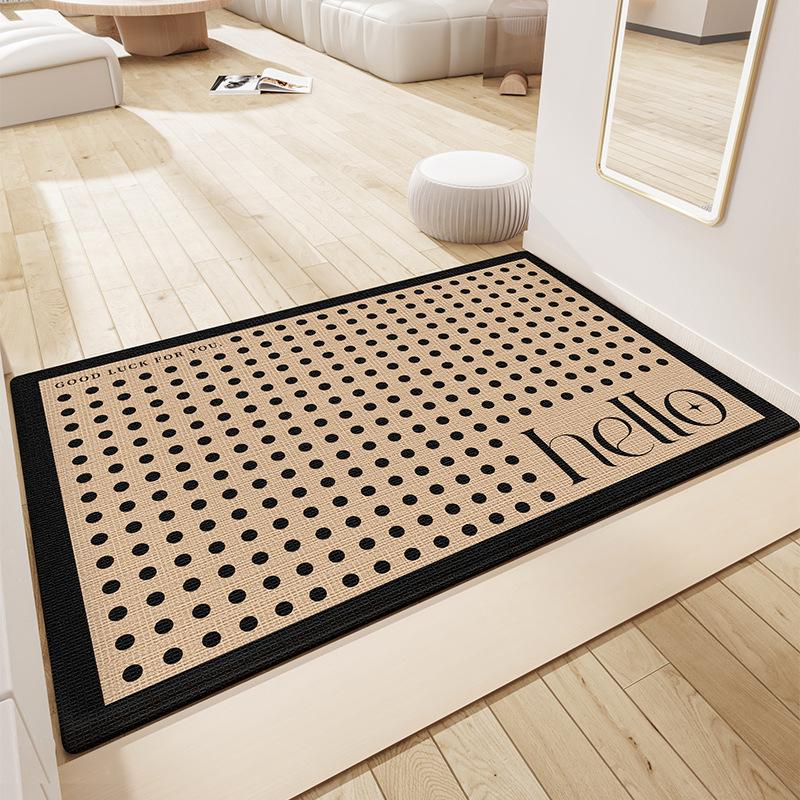 

Коврик для входной двери в стиле ретро, коврик для ног у входной двери, коврик для крыльца, очищающий от песка и пыли, который можно чистить 50*80cm
