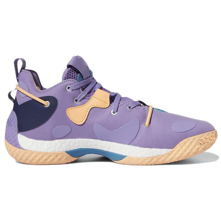 Adidas Harden Vol.6 Comfortable Round Toe Cushioning Slip Resistant Abrasion Resistant Coverage Support Low top GV9080