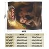Off Campus Poster Blanket Quality Super Warm Bedding Throws Spring Girls Boys Couch Chair Pattern Bedspread