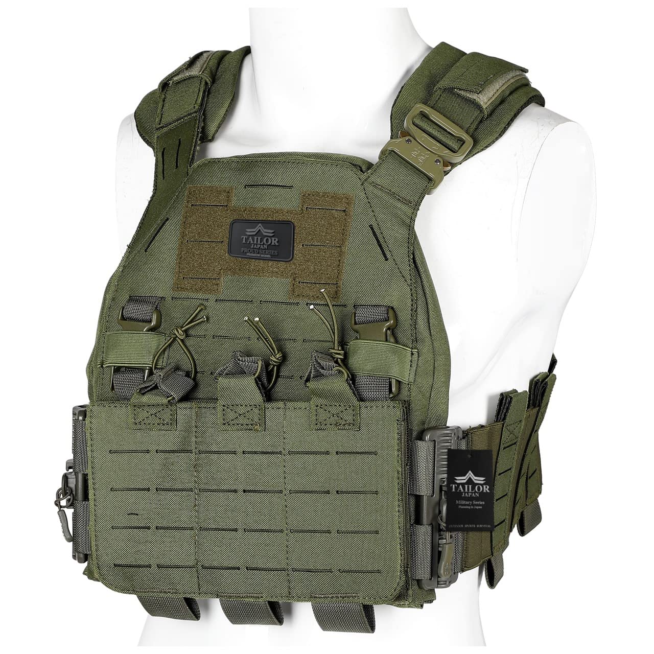 

[TAILOR JAPAN] Тактический жилет, игровой жилет для выживания, бронежилет для быстросъемной бронежилеты для спецназа SWAT, один размер, подходит большинству, нейлон 1000D Proud