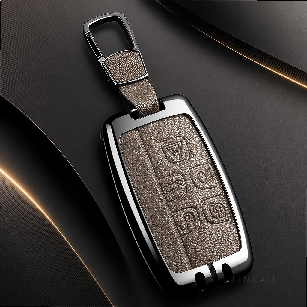 Suitable Zinc Alloy Car Key Case Cover Remote Protect Shell for Land Rover Range Rover Evoque Discovery Sport Velar Accessories