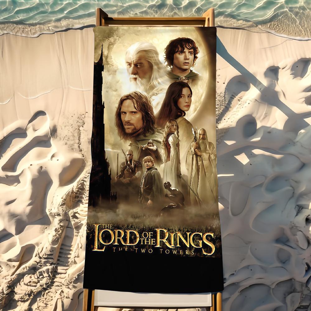 Movie The Lords Of R-Rings Towel Beach Towel Travel Lightweight Skin Friendly For Pool Beach Camping Cruise Summer
