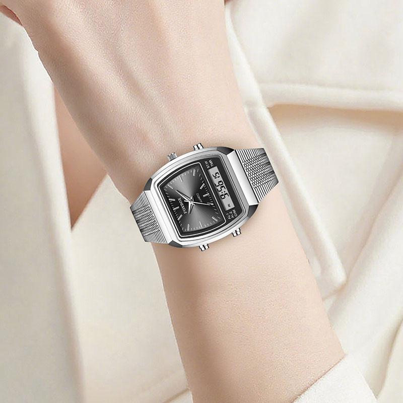 New Women Watch  Top Brand Luxury Square Digital Watch For Women Fashion Elegant Sports Waterproof Quartz Watch Femme
