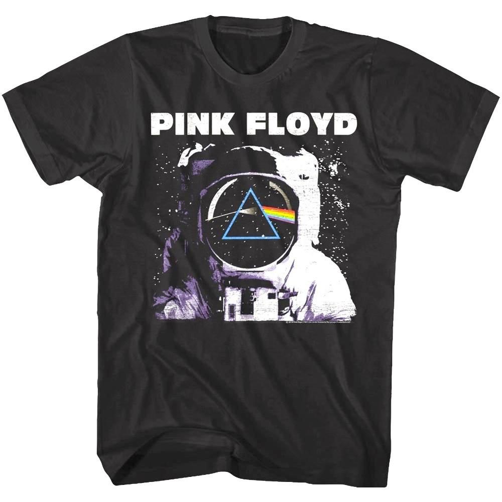 

Мужская футболка Pink Floyd Prism Moon Landing Astronaut Альбом Dark Side Рок Мерч L