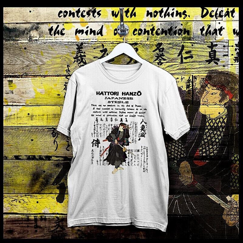

Samurai T-Shirt Shogun Assassin Bushido Ronin Hattori Hanzo Japanese Sword new 4XL