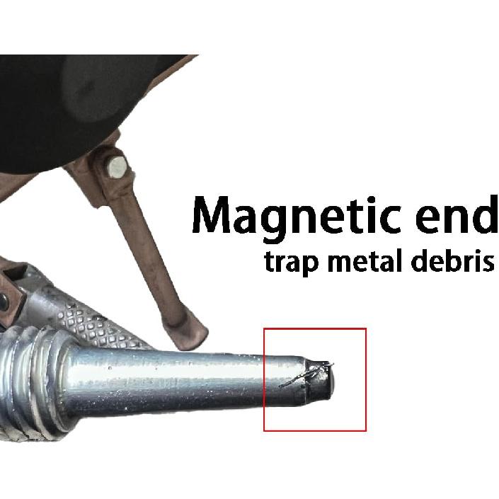 JMCHstore Aluminum Alloy Magnetic Oil Dipstick for Predator 212 Coleman 196cc Mini Bike Ghost 224cc Engine, KT196 Go Kart, BT200X CT200U EX, Baja