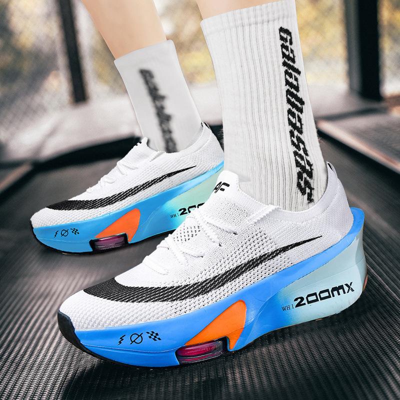 Women's Breathable Mesh Running Shoes Cushioning Sole Lightweight Sports Sneakers