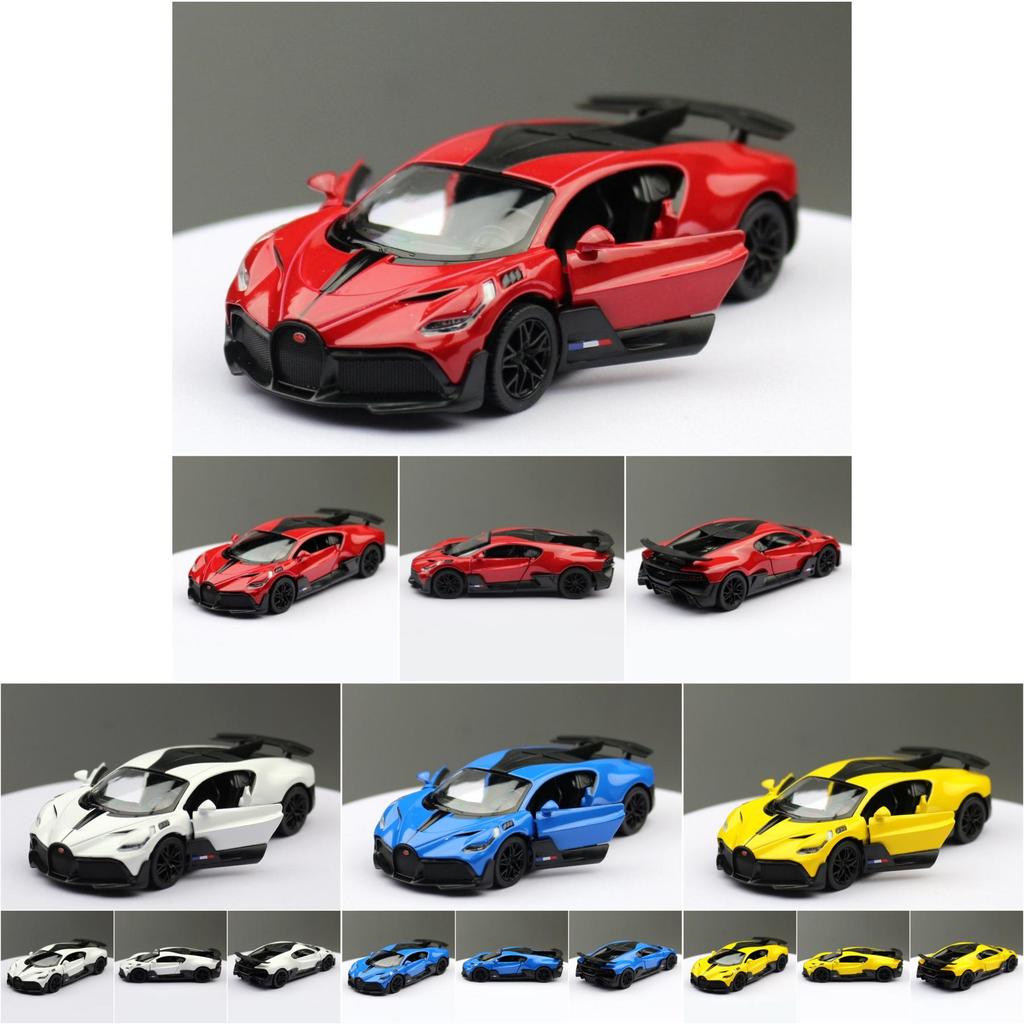 Bugatti Divo Car Model Kit Alloy Material With Inertia Control For Collectors And Kids