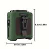 10000mAh Waist Fan Wearable Waist Fan 5 Speeds & Light 40H Hands-Free Cooling for Outdoor Jobsite Travel Long Range for Outdoor
