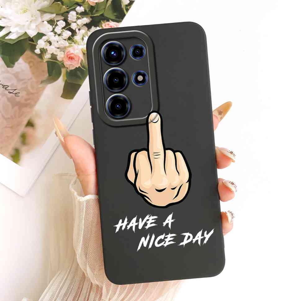 For Itel S26 Ultra Case Floral Silicone Soft Casing New Shockproof Back Cover For Itel S26 Ultra / Super 26 Ultra / S688LN Cover