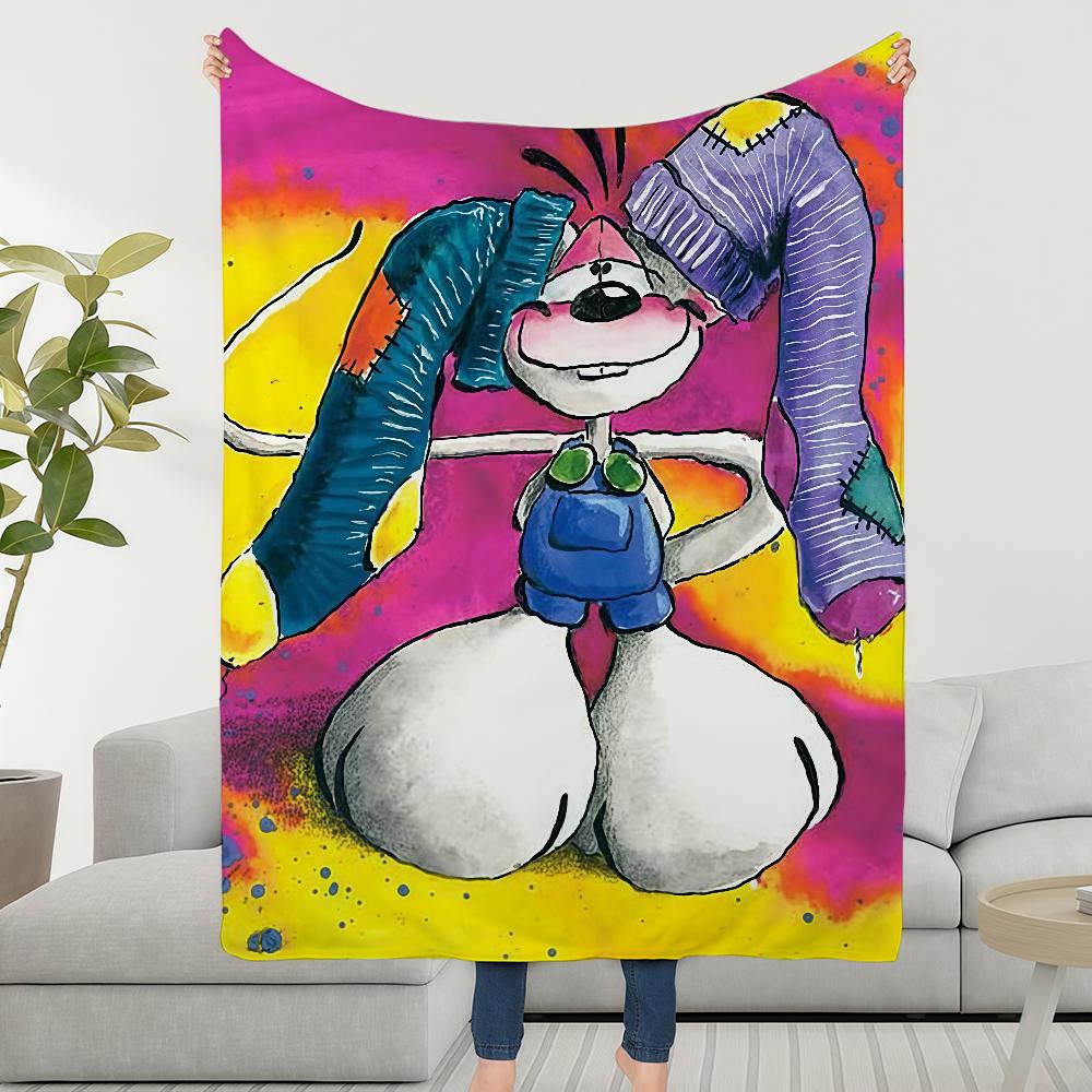 Blanket Throw Super Cosy Plush Living Room Sofa Couch Childish Birthday Cartoon D-DiddlS-ES Cute Gifts