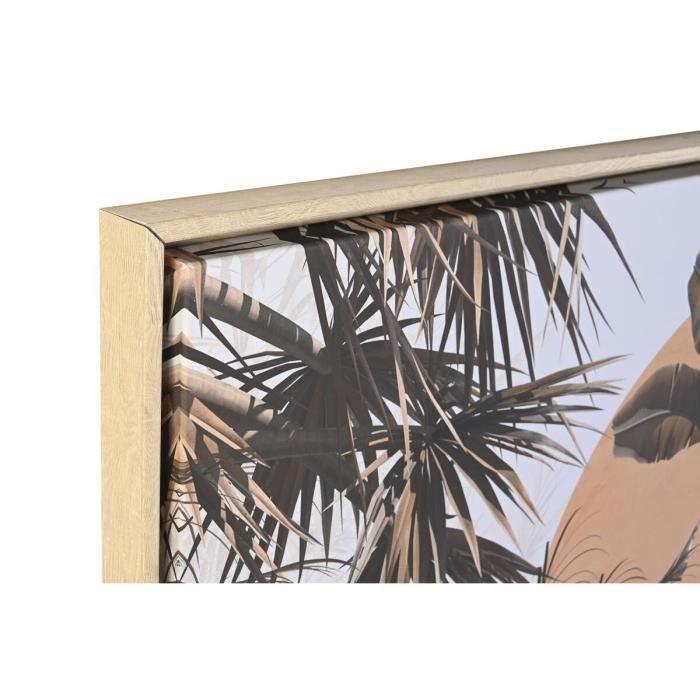 Framed Painting - Tropical Palms - Canvas - Framed Finish - Set of 2 (104 X 4.5 X 143.5 Cm)