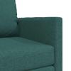 Sofa Bed Dark Green 74 x 77 x 81 cm Fabric