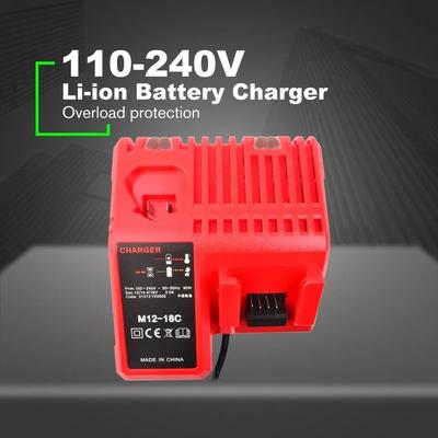 For M`12 For M`18 Rapid Replacement Charger M&12-18 12V 18V Lithium Ion Charger For Milwaukee Battery Charger