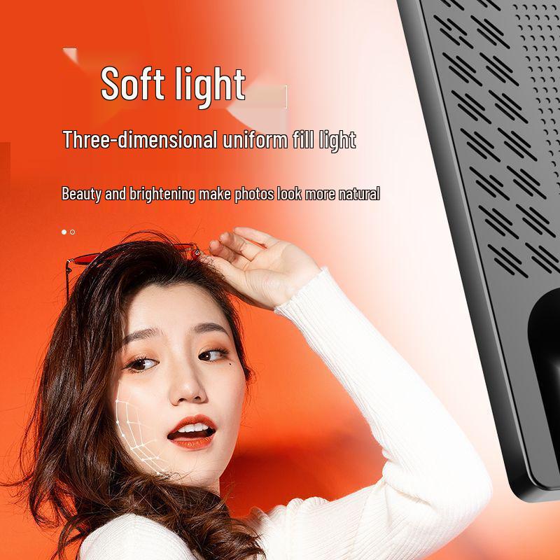Professional Mobile Live Streaming Fill Light for Influencers & Outdoor Video Photography