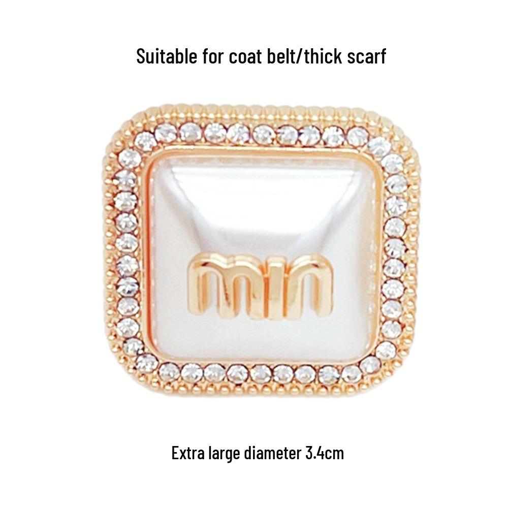 Elegant Silk Flower Scarf Buckle: Versatile, Dual-Purpose Accessory for Shawls and Scarves