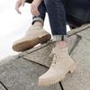 Men's Casual 6CM Height-Increasing High-Top Martin Boots for Autumn and Winter
