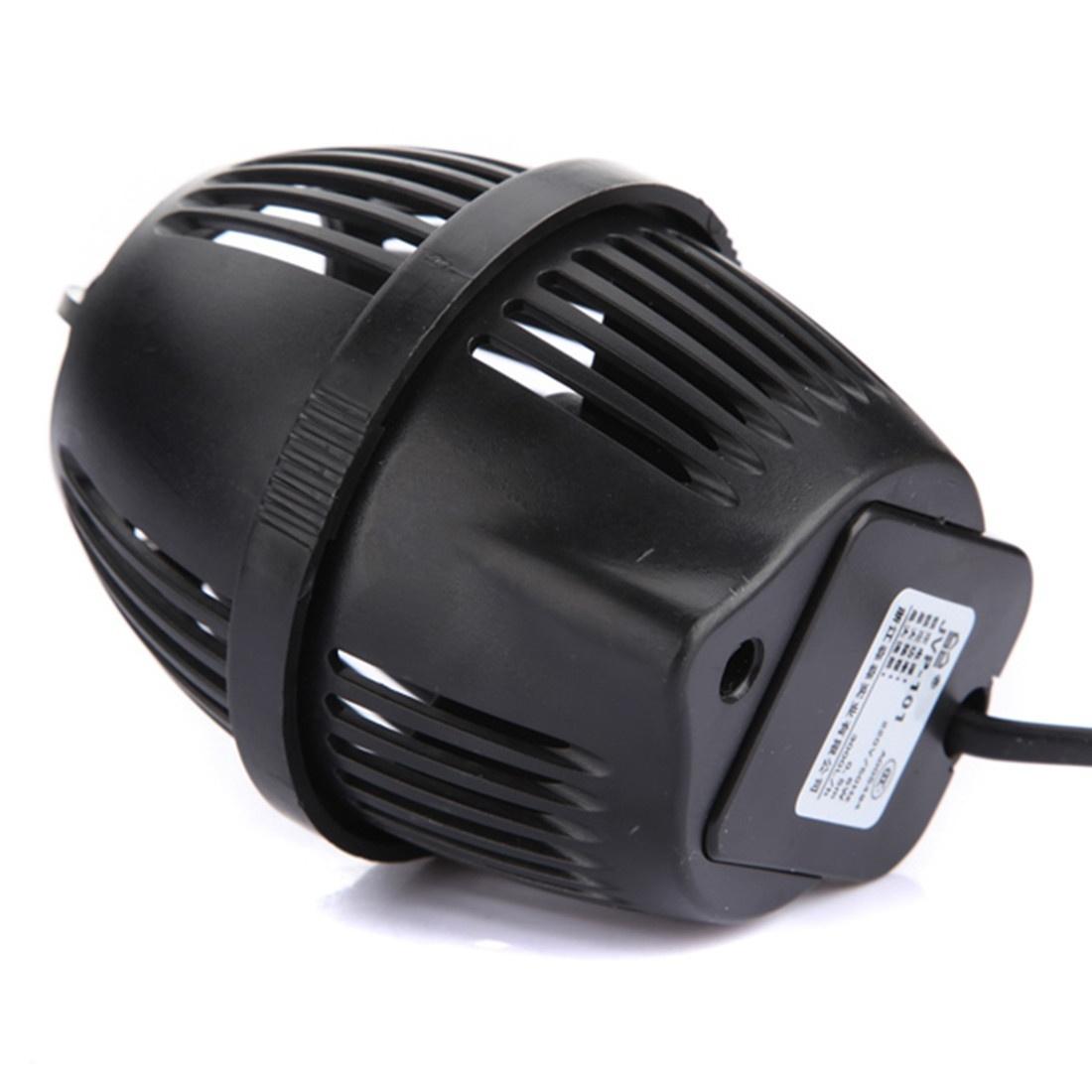 

6 Вт 3000 л/ч 360 вращающийся регулируемый погружной вибрационный насос для аквариума с вращающимися волнами (цвет: черный)