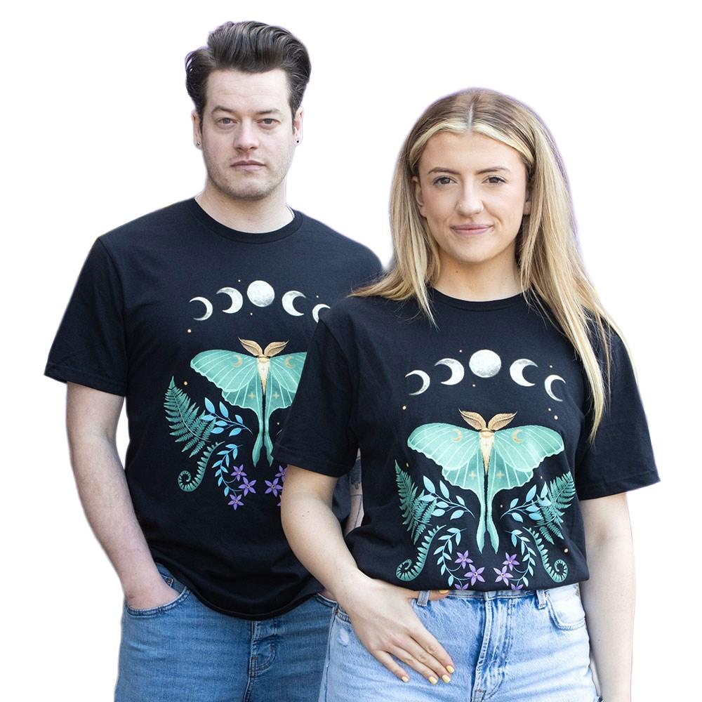 Something Different Unisex Adult Luna Moth T-Shirt