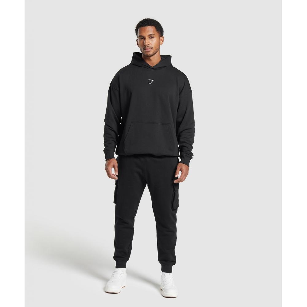 Gymshark Training Dept. Hoodie Black A1b1k Bb2j