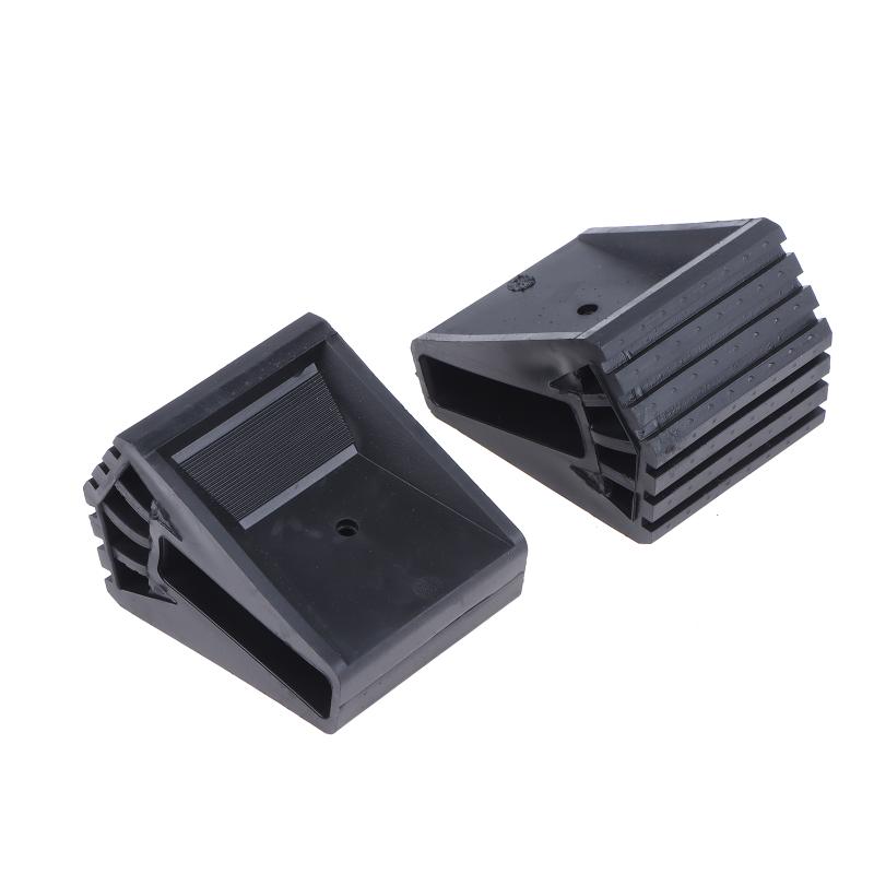 4/8PCS Ladder Non Slip Feet Attic Ladder Leg Protector Trapezoid Pads Furniture Foot Rubber Pads For Accessories Replacement Kit