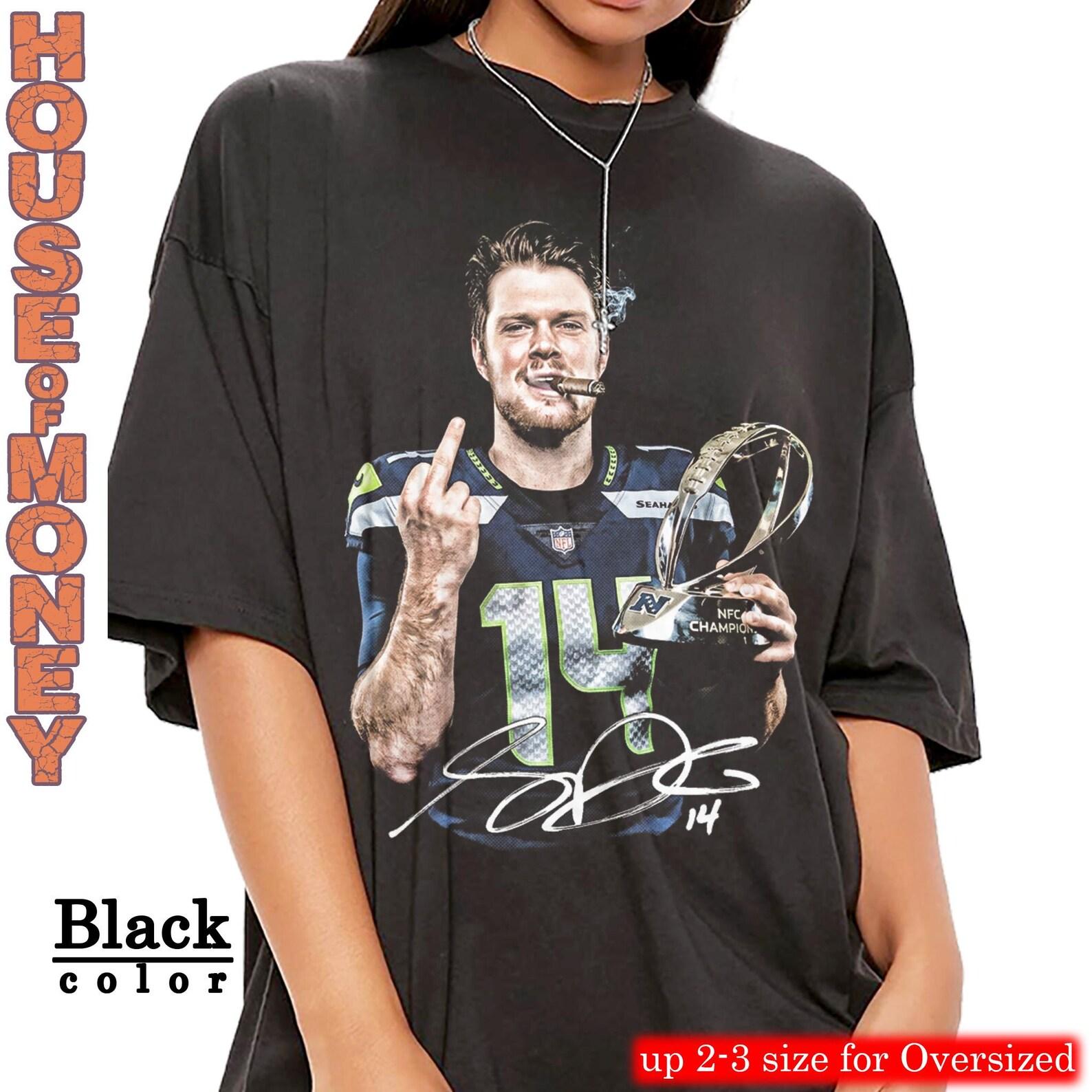 Funny Sam Darnold Midlle Finger Meme TShirt L