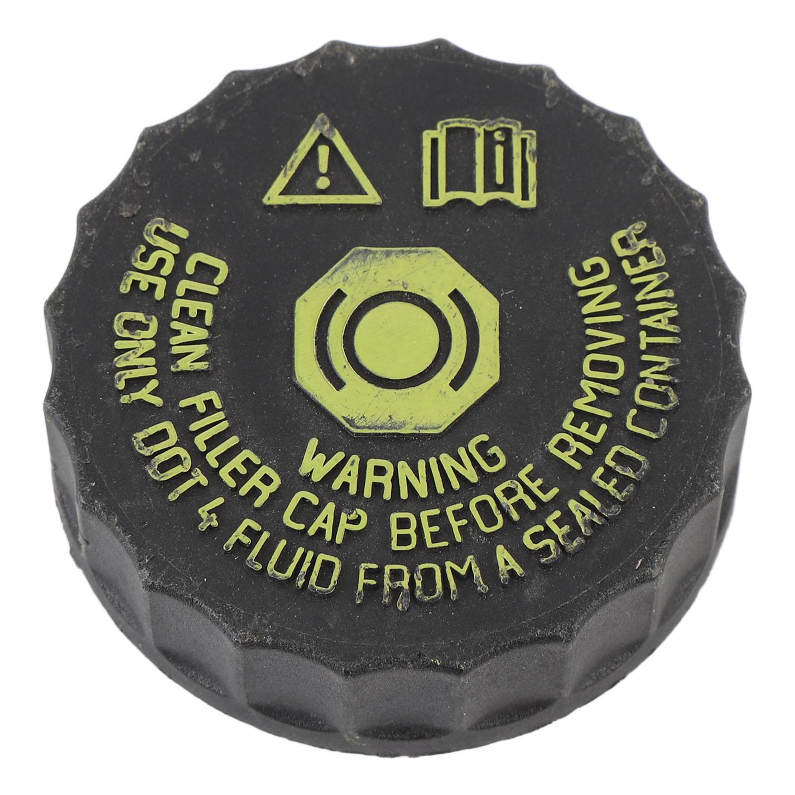 Igeteck Unisex Brake Fluid Reservoir Cap 1610892580 Car Brake Fluid Reservoir Bottle Tank Cover Replacement For 206 207 307 308 408