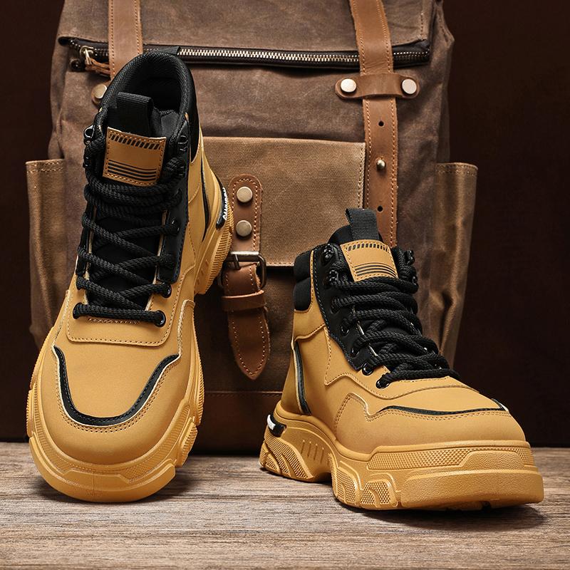 

Модные мужские кроссовки 2024 года, тактические дышащие армейские ботинки для активного отдыха, зимняя обувь для походов, легкие нескользящие мужские ботинки для пустыни, новые 42 жёлтый