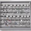 Y2K Glitter Star Heart Butterfly Bow Chain Tassel Pendant Italian Charm Link Fit 9MM Stainless Steel Bracelet DIY Making Gifts
