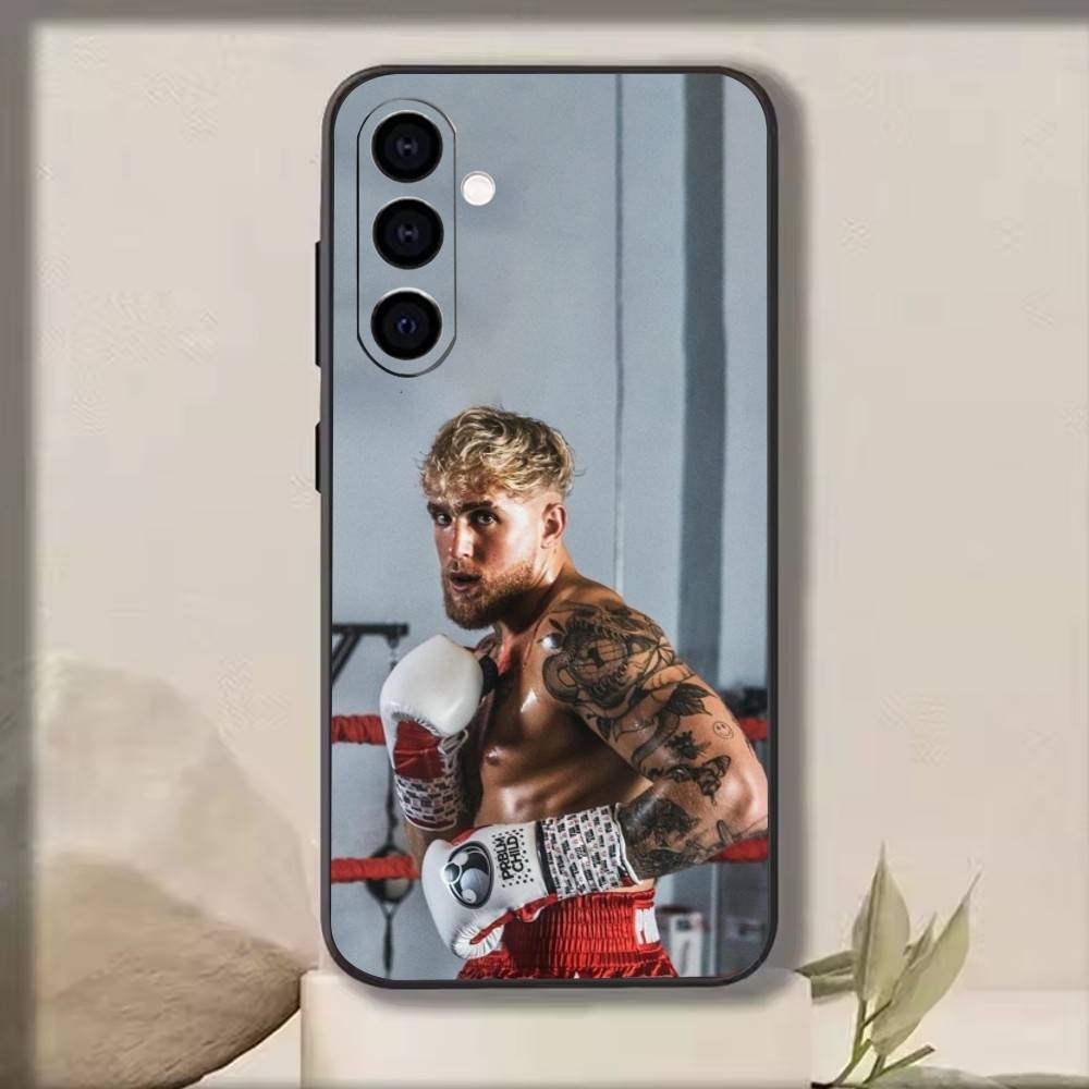 Jake Paul   Phone Case For Samsung Galaxy A73,A72,A71,A70,A53,A52,A51,Soft Silicone Black Cover
