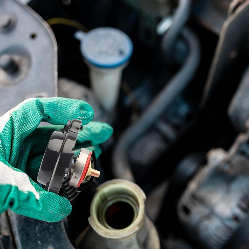 Temperature Gauge Radiator Cap - Precise Pressure Radiator Cap, Durable Cooling System Cover |