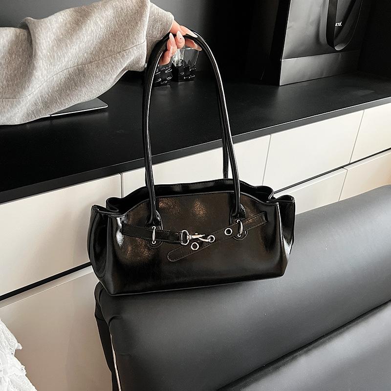 Retro Niche Design Underarm Bag Women's 2025 New Versatile Handbag Large-capacity Textured Shoulder Bag