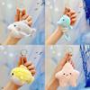 Plush Marine Animals Keychain Turtle Shark Pendant Pressable Decoration Sound