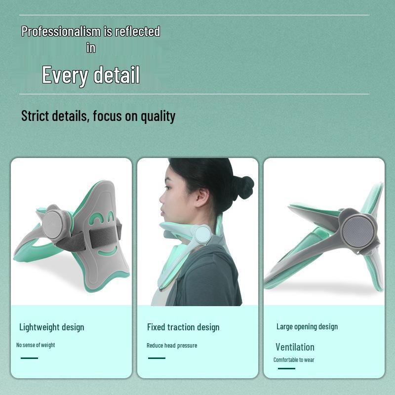 Neck Support & Cervical Traction Corrector for Home & Office
