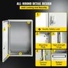 NEMA Steel Enclosure, 24 x 16 x 10\'\' NEMA 4X Steel Electrical Box, IP66 Waterproof & Dustproof, Outdoor/Indoor Electrical Junction Box, with