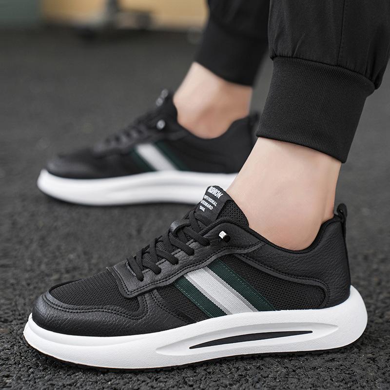 Large size sports shoes mesh breathable casual student platform running board shoes trendy dad shoes