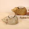 Vintage New Hedgehog Candle Holder Decoration Aromatherapy Resin Candle Tray Creative Gifts Household Ornaments