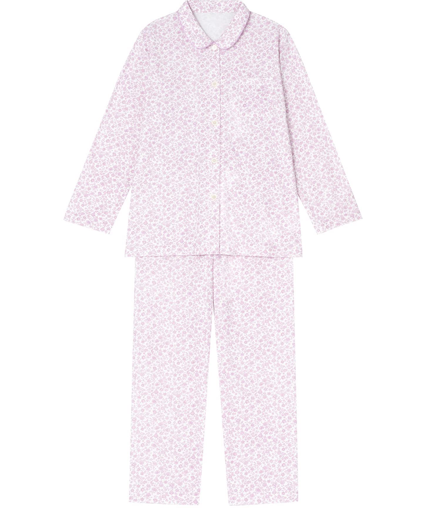 

Pajama Long Sleeves and Cotton and Inner Pile Material Shirt Loose Compatible with Home Tumble EP8093 PU M Wing/Wacoal Set, Pants, 100% (Outer Sides),