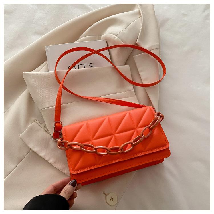 

Корейская повседневная ретро женская сумка через плечо Весенняя новая трендовая модная сумка через плечо Простая маленькая квадратная сумка