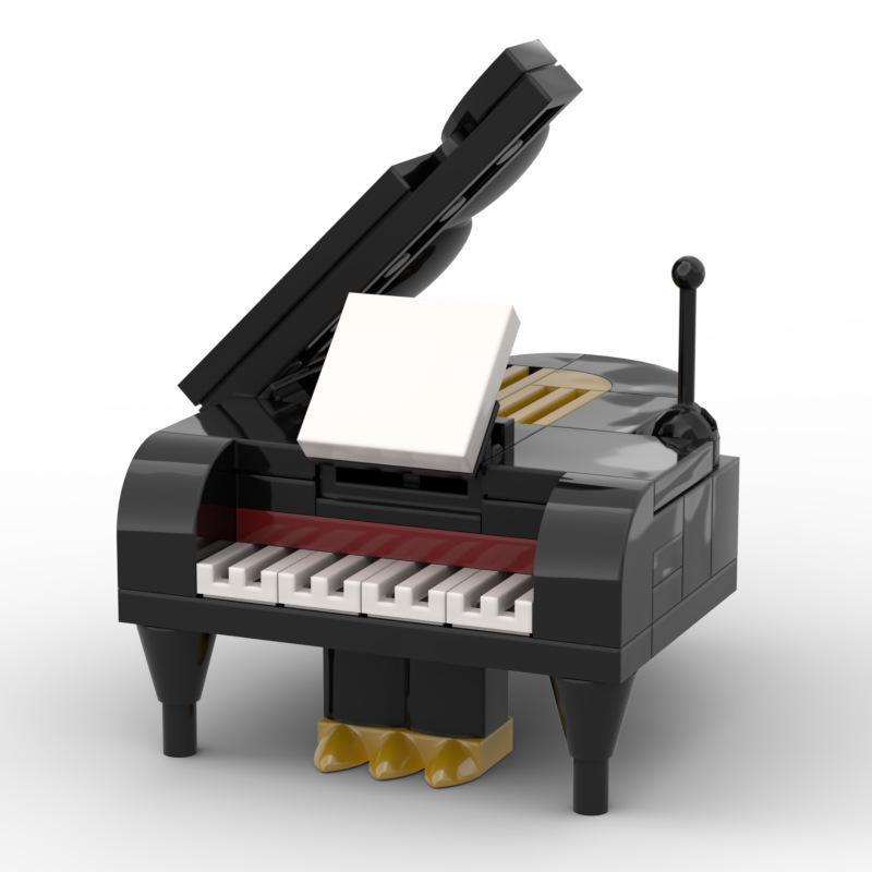 

Миниатюрное DIY пианино: Совместимые блоки Лего Развивающая игрушка для детей