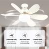 E27 Base LED Ceiling Fan Light Wireless Remote Control Smart Fan Light 42cm 52cm Home-use Ceiling Fan Room Office Study Kitchen