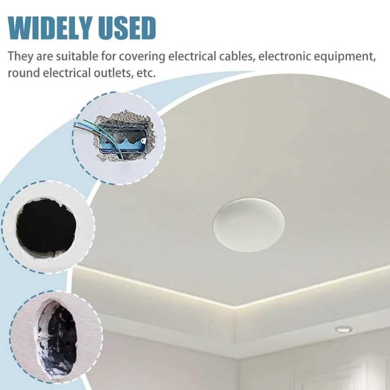 Easyly Installation Concealed Cover Plate Ceiling Cover Plate for 3.5 To 5 Inch Electrical Boxes
