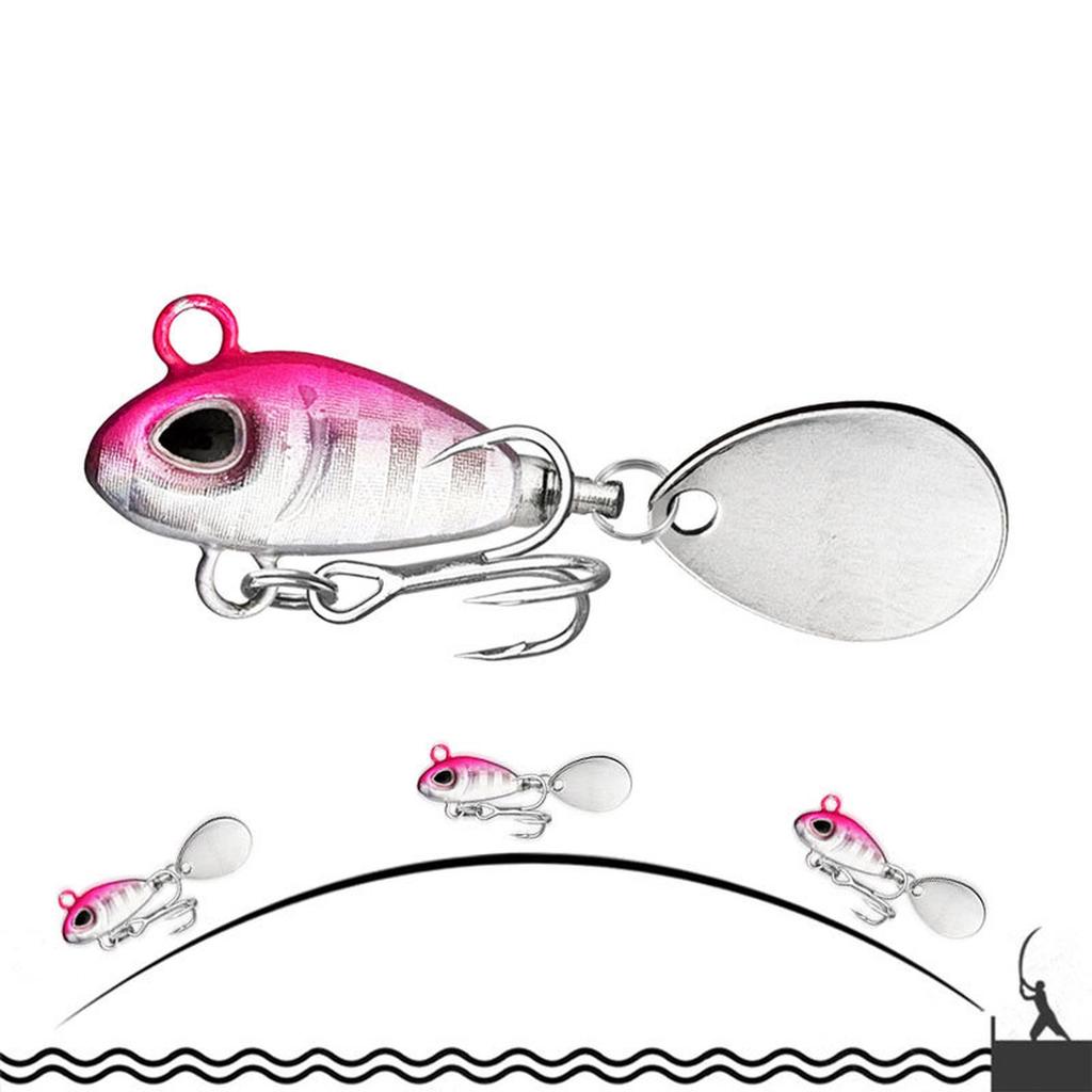 Metal VIB Fishing Hard Long Casting Jigging Spoons for Bass Walleye Trout Fishing Accessories