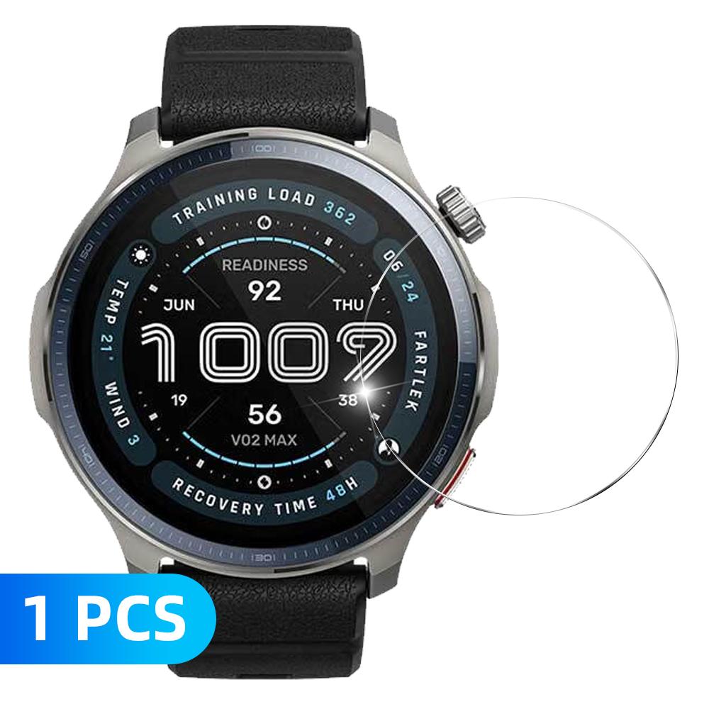

9H Загартоване скло для Amazfit Balance 2, Преміальна захисна плівка для екрана Міцна HD Прозора Захисна плівка від подряпин Аксесуари Amazfit Balance 2