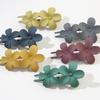 Korean Style Large Duckbill Hair Clip – Fashionable Flower Accessory for Women, Versatile Spring Updo.