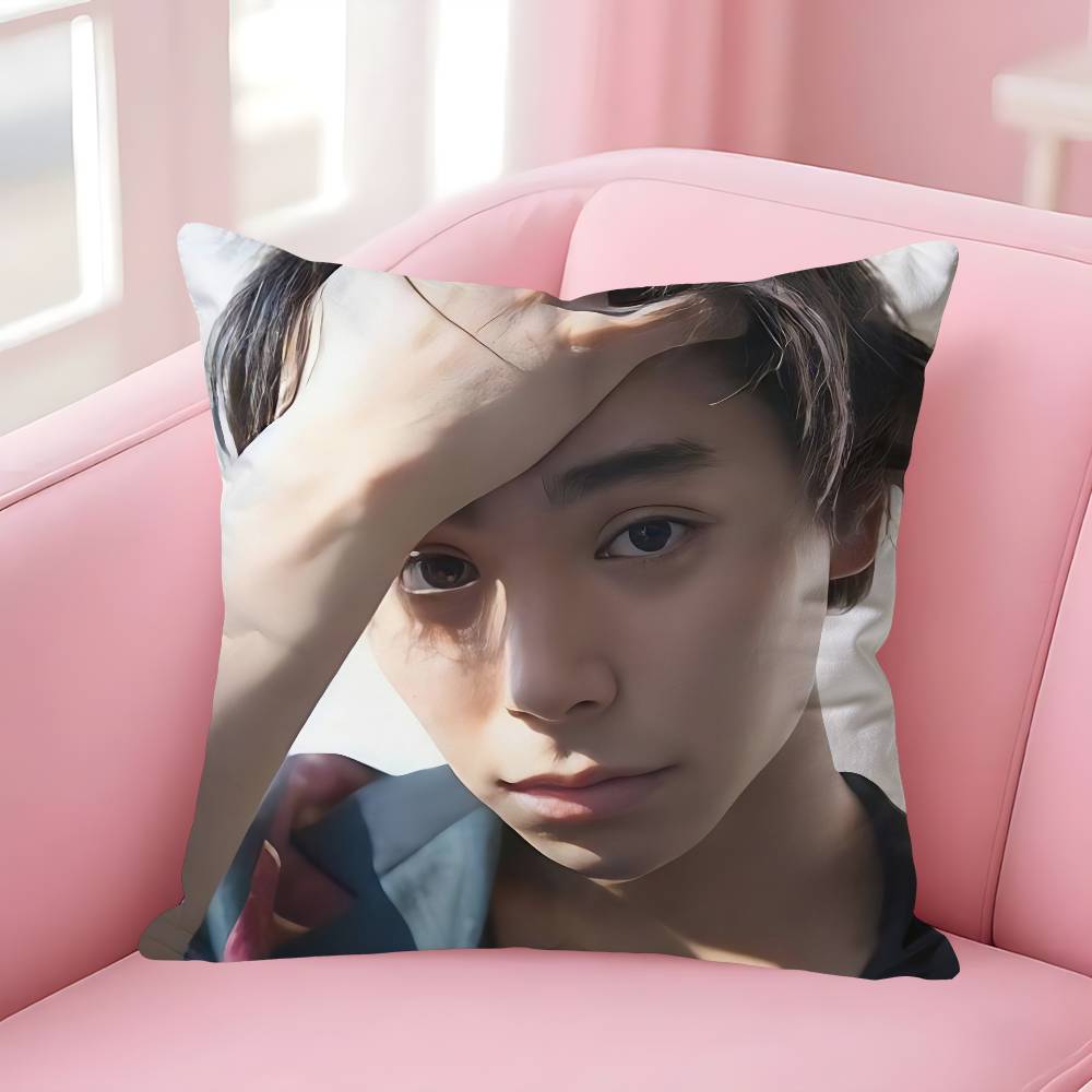 Actor NNijiro Murakami Pillow Cases for Bedroom Living Room Sofa Home Decor Polyester Cushion Cover with Zipper
