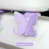 Butterfly Shaped Car Headrest Hooks Sturdy Build Easy Install For Hanging Bags Groceries Daily Trips