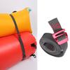 Nylon Tape Rope with Quick Release Hook Tension Belt 150cm Cord Travel Backpack Outdoor Buckle Tie Down Belt Cargo Strap