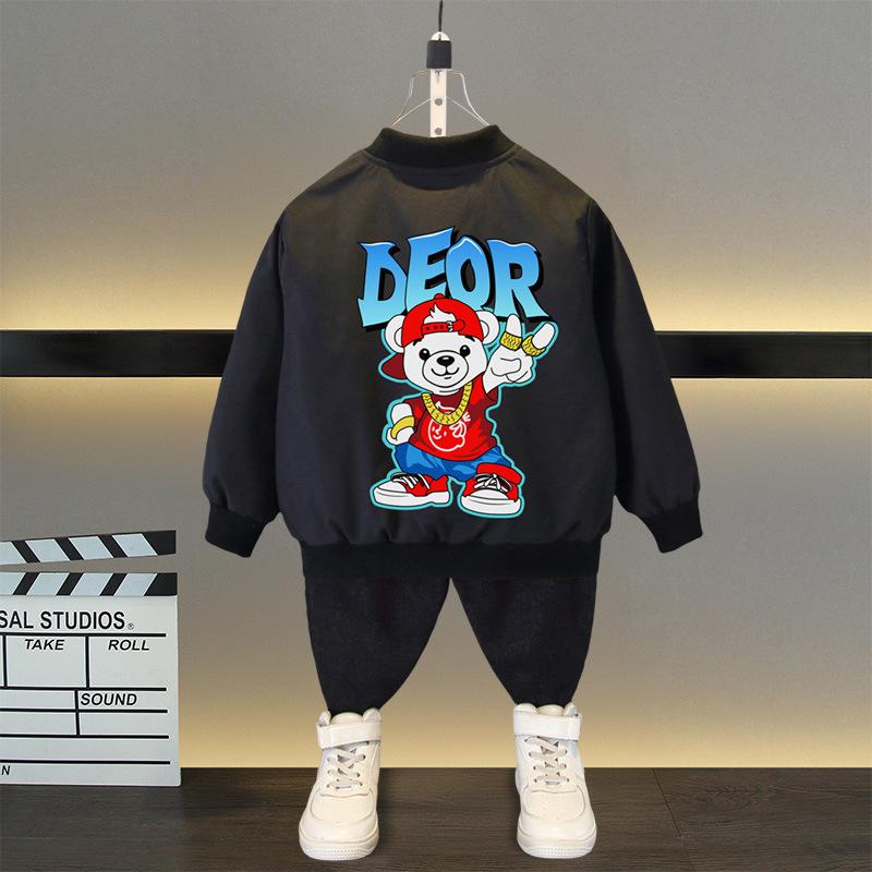 1-6 Años Chaqueta Nueva para Bebés Niñas y Niños Libélula Primavera y Otoño Abrigo Trench de Princesita con Capucha Cremallera Moda Ropa Exterior para Bebés