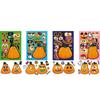 16pcs Make Your Own Pumpkin Puzzle Stickers Cartoon Kids Assemble Jigsaw  Kids Educational Game